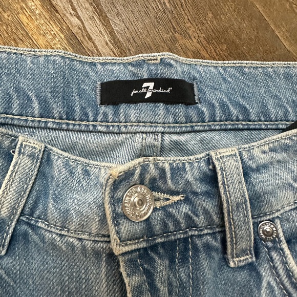 7 For All Man Kind. TESS TROUSER color Secret Keeper size 26 - Picture 4 of 6